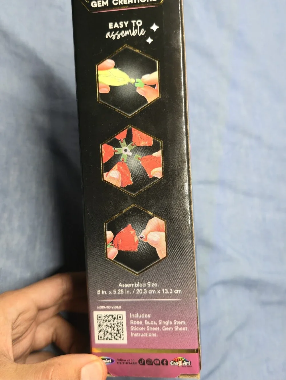 Roseart crystal gem